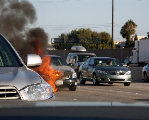 Vehicle Fires. Ask Collision Center of Andover for collision repair services.