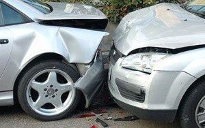 2 vehicles crashed into each other where you may need to file an accident car insurance claim