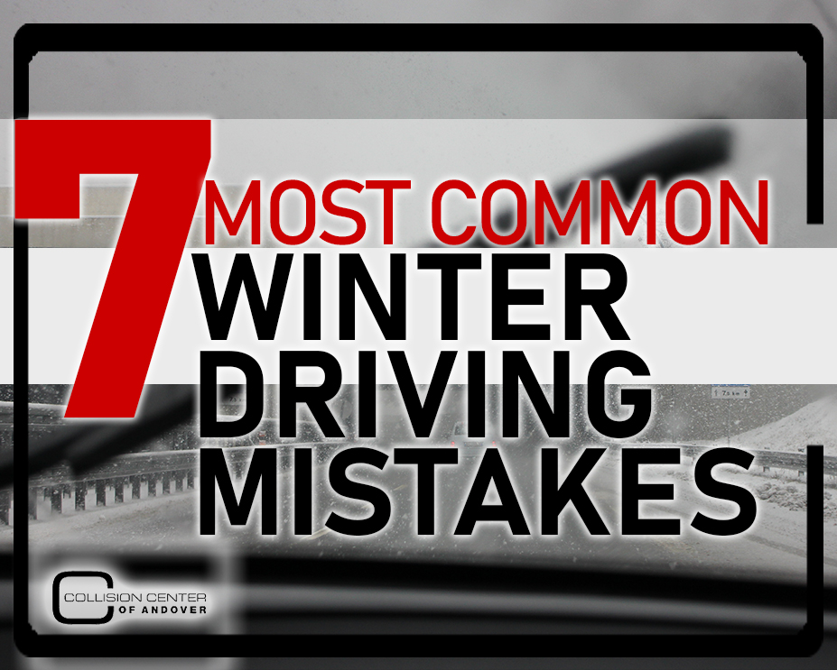 winter driving mistakes