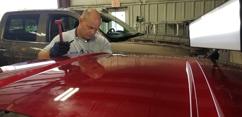 How to Use Body Filler to Repair Dents as an Auto Body Technician